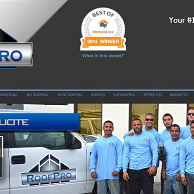 Roof Pro Website