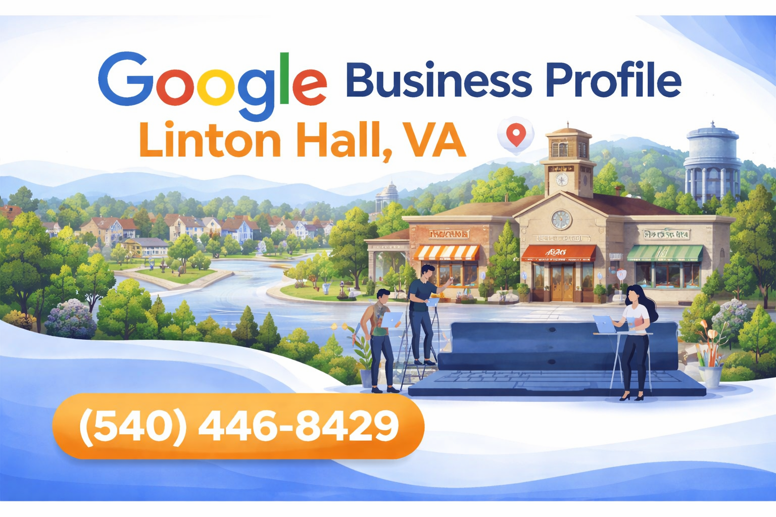 Google Business Profile Managment in Linton Hall