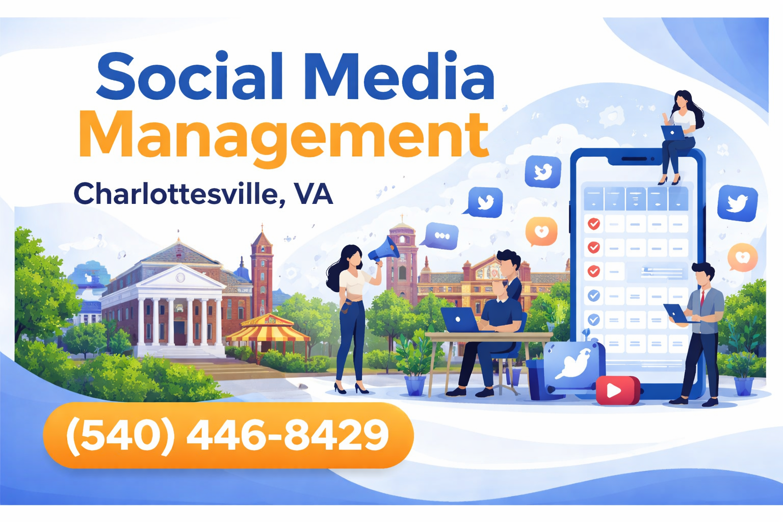 Social Media Management in Charlottesville